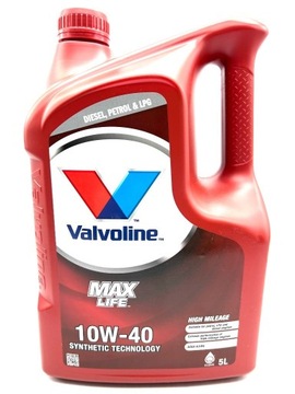 Valvoline Max life 10-40 5L