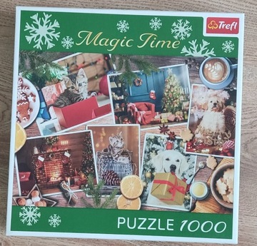 Puzzle TREFL 1000 - MAGIC TIME Świąteczne prezenty