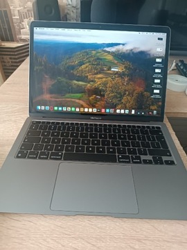 Apple MacBook air M1 8gb 256gb  szary 