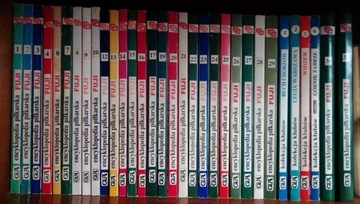 Encyklopedia piłkarska FUJI łącznie 32 tomy