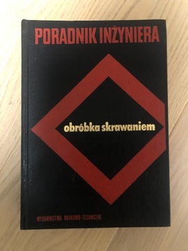 ksiazka obrabianie skrawaniem