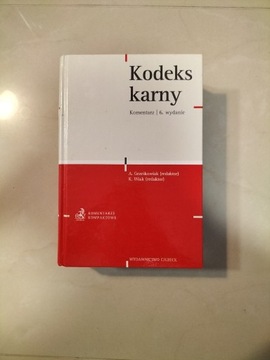 Kodeks Karny, Komentarz, A. Grześkowiak, 2019