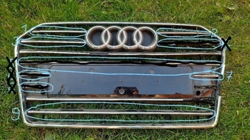 Listwa chrom grill Audi A6 C7 lift