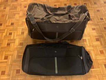 2 duże torby podróżne 