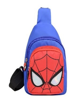 Spiderman plecaczek plecak saszetka na ramię niebieski