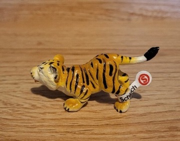 Schleich vintage młody tygrys figurka unikat 1993