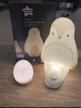 Lampka nocna dla dziecka z bezprzewodową latarką