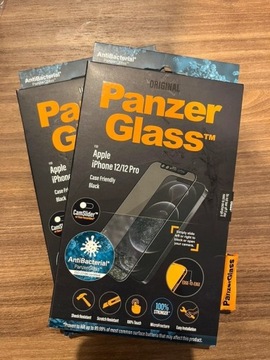 Szyba szkło Panzer Glass iPhone12 / 12 Pro Nowe 