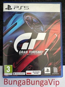 GRAN TURISMO 7 PS5 PL stan idealny