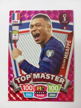 World Cup Qatar 2022. RARE TOP MASTER # 6 MBAPPE