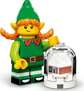 LEGO MINIFIGURES seria 23 ELF ELFKA 71034 NOWY