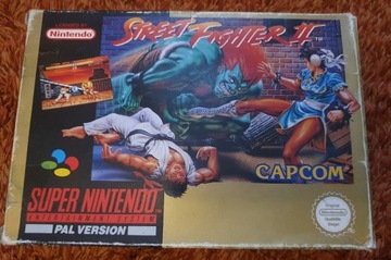 STREET FIGHTER 2 - GRA, PUDEŁKO, INSTRUKCJA - SNES