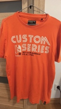 Pomarańczowa męska koszulka rozmiar M