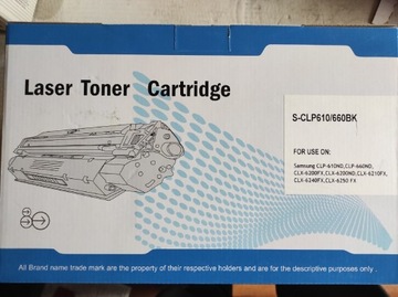 Toner samsung clp-610 clp-660 czarny 