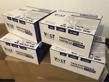 PRZETWORNICA VOLT IPS1200N 24V 230V NAPIĘCIA 1200W