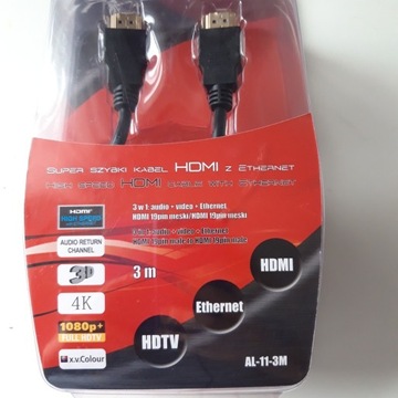 Super szybki kabel HDMI audio, video i Ethearnet