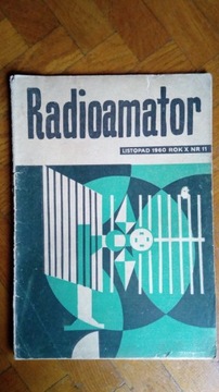 Radioamator miesięcznik nr 11 rok 1960 PRL 