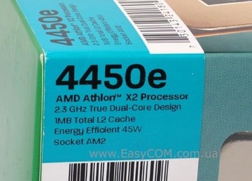 AMD Athlon X2 Socket AM2, 2 x 2,3GHz 4450B TDP 45W