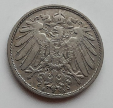 Niemcy Cesarstwo Niemieckie 10 fenigów 1906 E