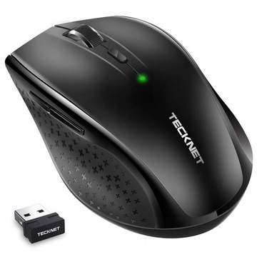Mysz bezprzewodowa TECKNET USB 2.4G, 3200 DPI,