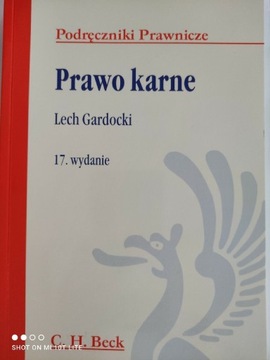 Prawo karne Lech Gardocki