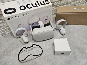 Gogle vr meta oculus quest 2 jak NOWE 128GB 