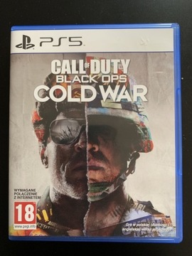 Call of Duty black Ops Cold War PS5 pudełko