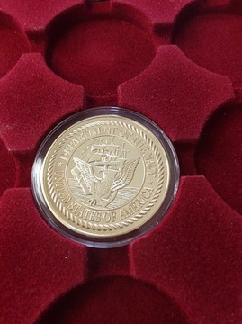 Medal - Operacja Iracka Wolność- platerowany Au 