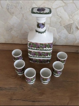 Villeroy&Boch Karafka + 6 kieliszków  porcelana