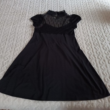 Sukienka czarna "Monnari" - nowa , rozm.42