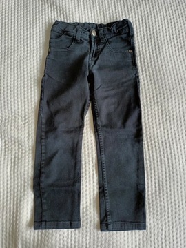 Czarne jeansy Hema 116cm