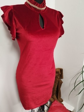 Sukienka czerwona r M