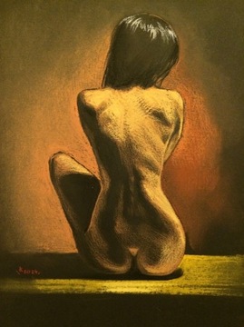 Rysunek "Nude Noir" #377 290x210 mm