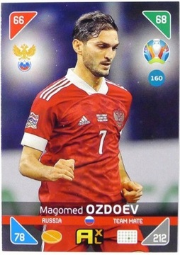 karty PANINI EURO 2020-2021 KICK OFF Ozdoev 160