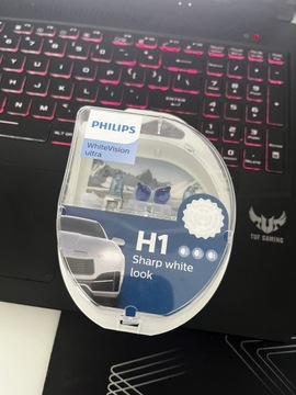 Żarówki philips h1 WhiteWision Ultra