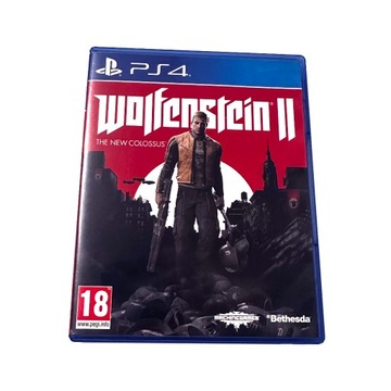 Wolfenstein 2- PS4 - stan idealny