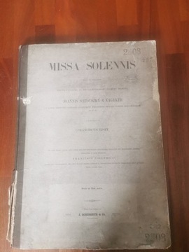 Missa Solennis Franz Liszt