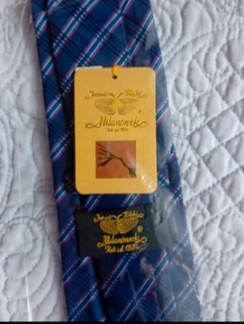 Jedwabny krawat .
