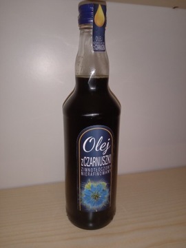 Olej z czarnuszki tłoczony na zimno 500 ml