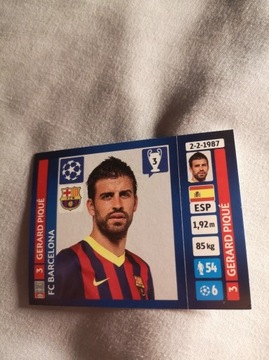 GERARD PIQUE - CHAMPIONS LEAGUE 2013/2014