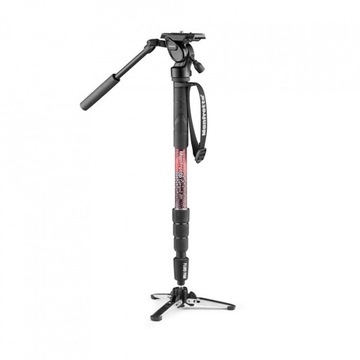 NOWY Monopod Manfrotto MII Video NÓŻKI, GŁOWICĄ 