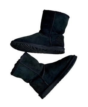 UGG czarne buty za kostkę, rozmiar 40