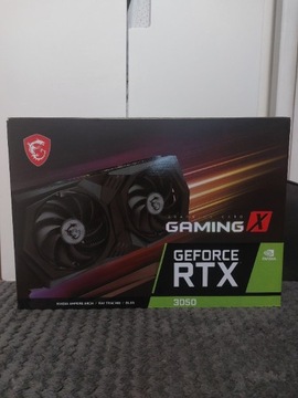 Karta graficzna MSI GeForce RTX 3050 Gaming X 8GB