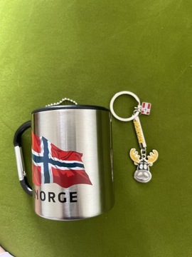 Brelok kubek Norwegia upominek pamiątki