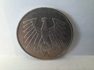  Moneta  5 marek z 1982 r. 