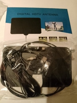 Cyfrowa Digital HDTV antena samoprzylepna do TV