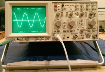 Oscyloskop Analogowy 2x50MHz HAMEG HM-507 