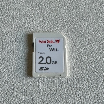 Oryginalna Karta SD 2 GB do Wii | Kolekcjonerska!