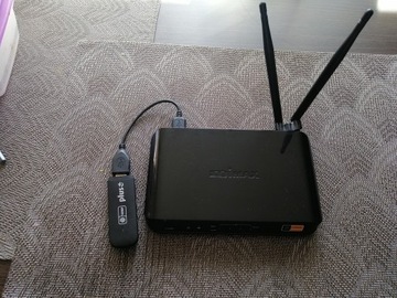 Router wifi edimax It-6408n + modem 