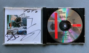 Autografy_pl zespół TOTO CD autografy